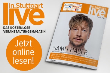 live in.Stuttgart Sommer 2026 - Das kostenlose Veranstaltungsmagazin
