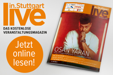 live in.Stuttgart Sommer 2026 - Das kostenlose Veranstaltungsmagazin